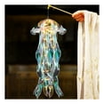 thumbnail image 1 of Sioweci Colorful Jellyfish Lamp with Long Lace Ribbon Portable Jellyfish Lantern with Handle LED Nigh Light Decoration for Bedroom Garden Porch Wedding Holiday Party Hanging Lamp Ocean Decor White, 1 of 13
