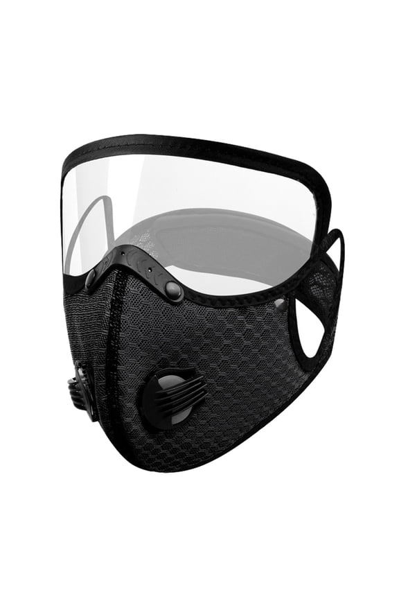 Face Shield with Anti-fog Lens Filter Washable Reusable Unisex Summer Cycling Sport Eye Shield Cover Outdoor Supplies