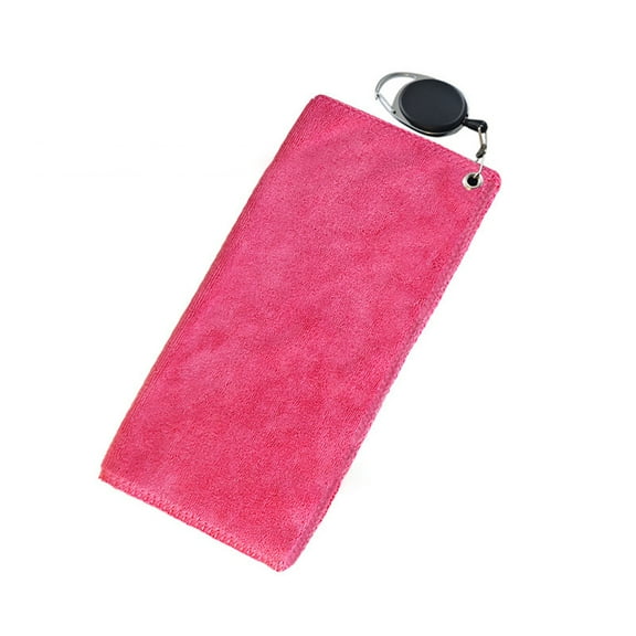 Sioweci Golf Towel for Golf Carts or Clubs Hanging Cotton Towel with Carabiner Golf Club Ball Cleaning Towel Golfing Gear for Men Women
