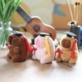 thumbnail image 1 of Sioweci Gradation Hat Plush Capybara Toy with Diploma Stuffed Animal Keychain Pendant Plushie Doll Decoration Students Graduation Season Gift Coffee, 1 of 13