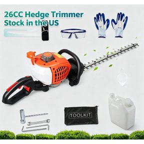 Sioweci Hedge Trimmer 24" Double Sided Cutting 26cc Engine