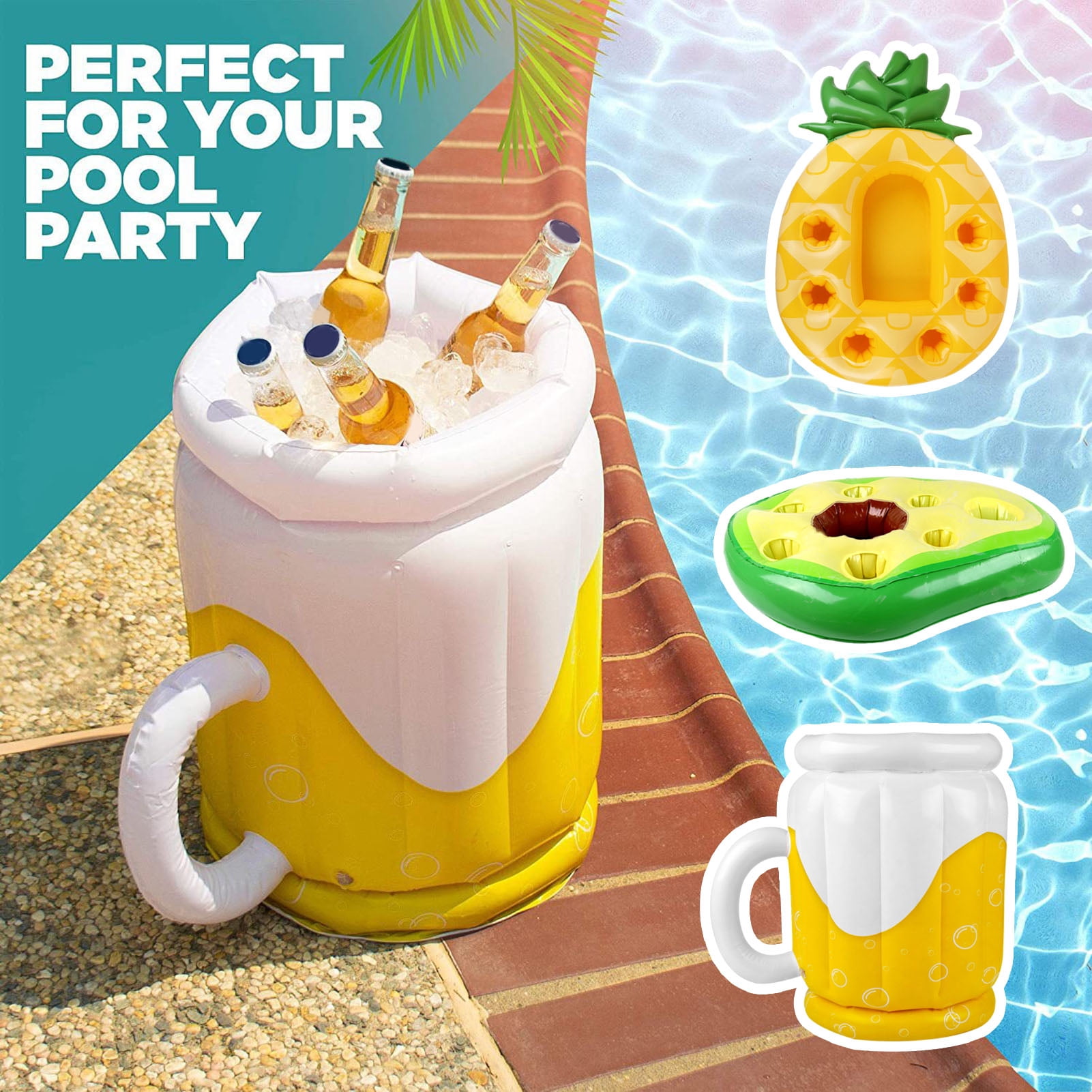 Inflatable Container Round Sioweci Inflatable Ice Serving Buffet Bar Food Drink Container Strong ...
