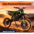 thumbnail image 1 of Sioweci Kids Dirt Bike 49CC, 2-Stroke Gas Powered Mini Dirt Bike with Front & Rear Disc Brakes, Off-Road Mini Bike, Speed Up to 25 MPH, Max Load 330 LBS, 1 of 11