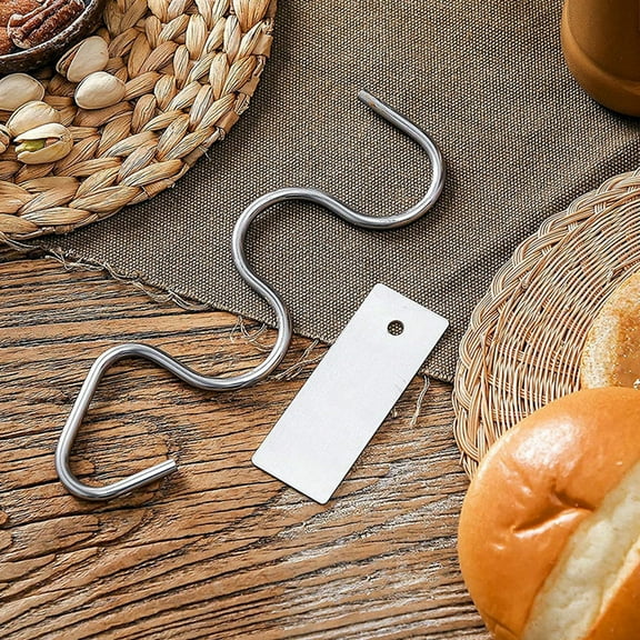 Sioweci Peanut Butter Stirrer Scraper Set Stainless Steel Peanut Butter Mixer Nut Butter Churner Stirrer Stirring Tool for Jam Butter Sauces Style B