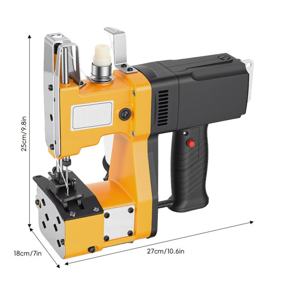 Sioweci Portable Bag Sealer Machine,Electric Stitching Machine,Heavy Duty Bag Closing Machine for Warehouse Packing Machine