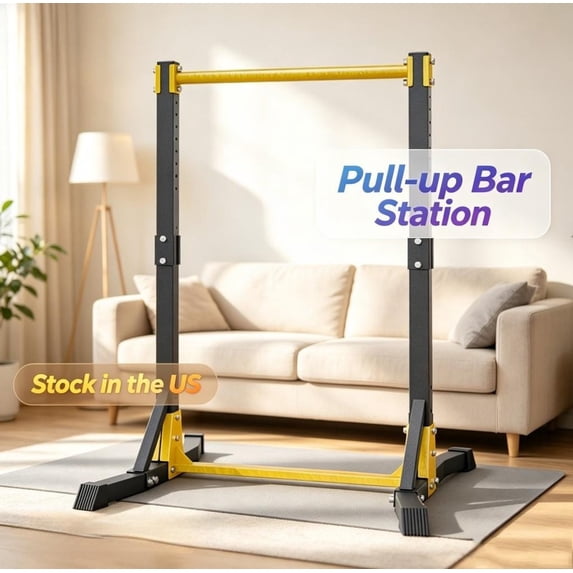 Sioweci Pull Up Bar Stand,Freestanding Pull-up Bar,Free Standing Pull Up Bar for Home Gym, Pull Up Stand Station 400LBS with 11 Gears Adjustment