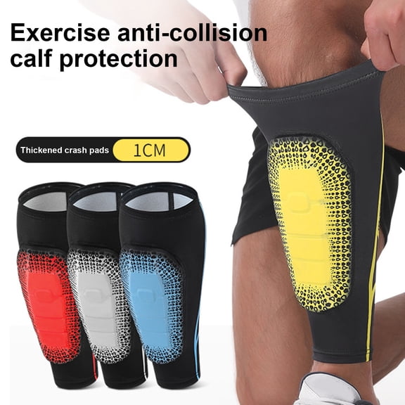 Sioweci Soccer Shin Guards for Adults Anti Collision Shin Pads Compression Leg Sleeve Athletic Gear for Football Sports Fitness Black Gray Size XXL