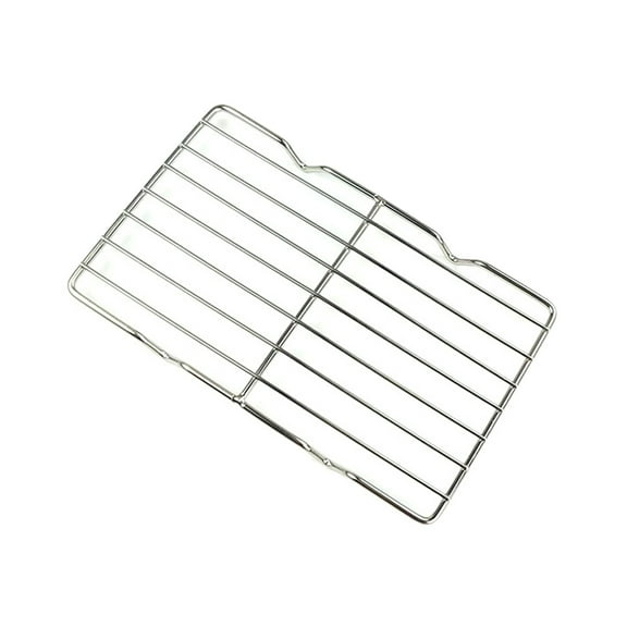 Sioweci Stainless Steel Cooling Rack Oven Dishwasher Safe Baking Roasting Barbecue Grilling Net Rack Rectangle Steel Wire Cookie Rack Kitchen Gadgets XS