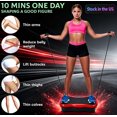 thumbnail image 1 of Sioweci Vibration Plate Exercise Machine for Lymphatic Drainage,Vibrating Platform for Whole Body Fitness, Audio, Home Gym Shake Plate with Resistance Bands, 1 of 11
