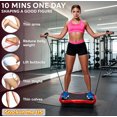 thumbnail image 1 of Sioweci Vibration Plate Exercise Machine Whole Body Workout Vibration Fitness Platform for Home Fitness & Weight Loss + Loop Resistance Bands, 99 Levels, 1 of 11