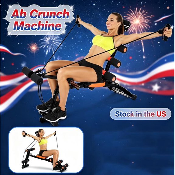 Sioweci Workout Bench,Adjustable Weight Bench,AB Core Machine,Multi-Functional Adjustable Ab Crunch Machine for Total Body Workout,AB Exercise Equipment,Ab Trainer for Core,Leg,Thighs,Buttocks