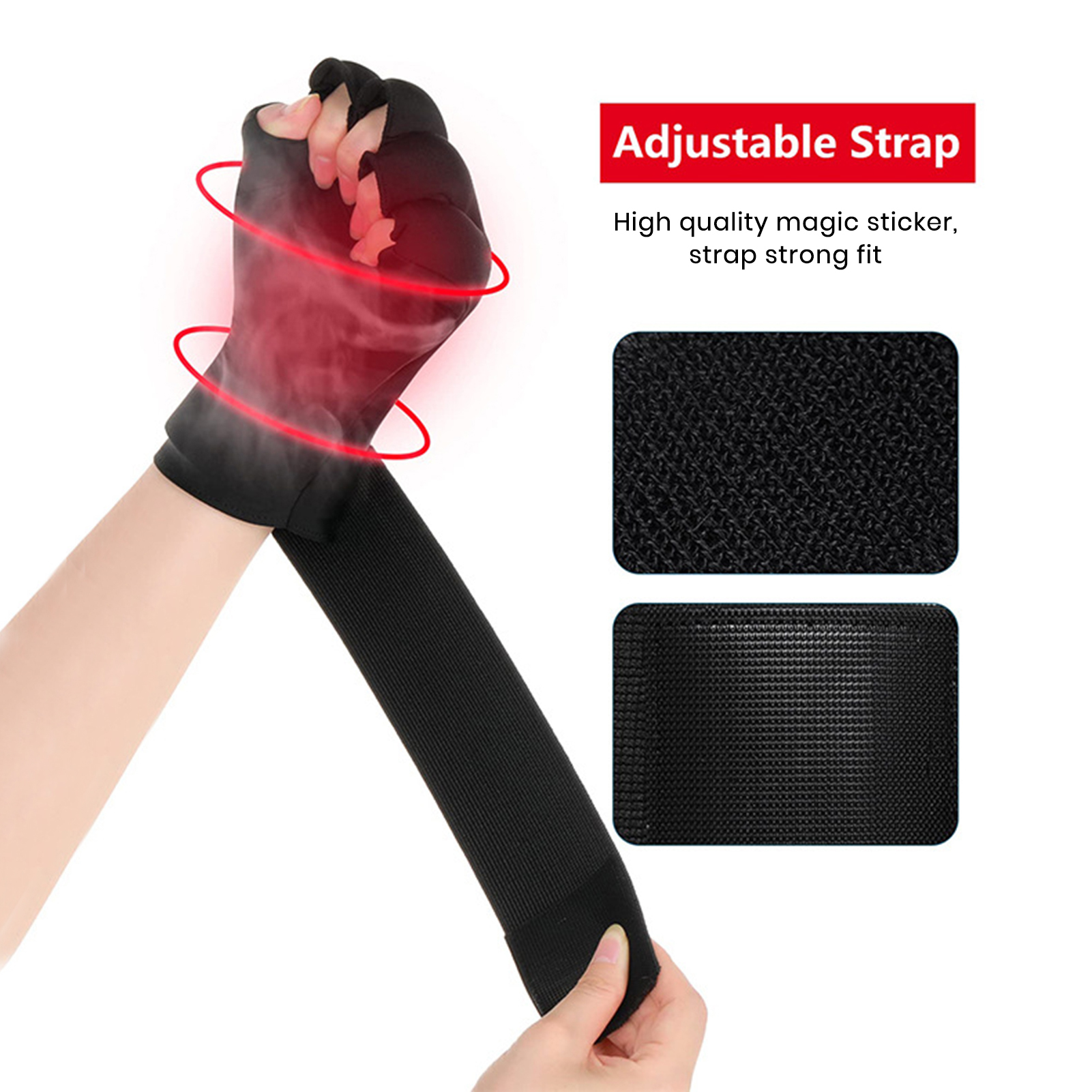 Sioweci Wrist Ice Pack Wrap for Carpal Tunnel Relief Hand Ice Pack Glove Cold Therapy Gel Cold Pack for Hand Arthritis Tendonitis Swelling Surgery Recovery Purple