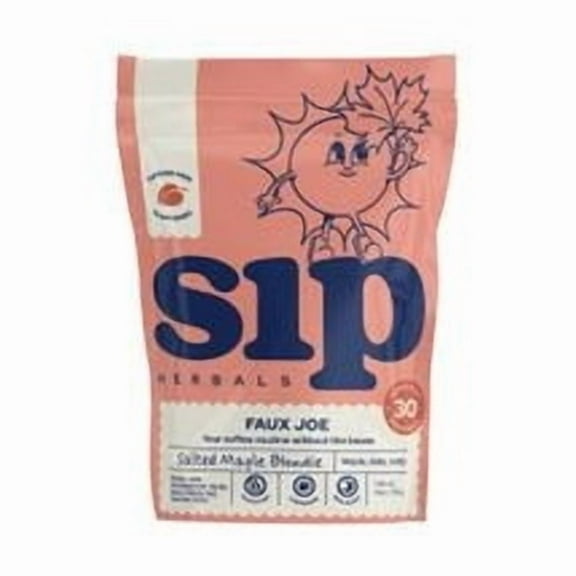 Sip Herbals Faux Joe, Salted Maple Blondie, Herbal Coffee, Loose Leaf-6 oz