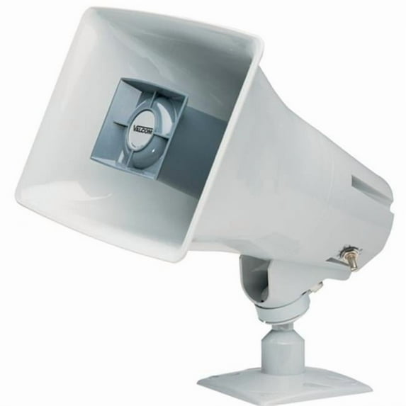 Sip Paging Horn With Long Line Extender- One-Way- Gray