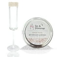 thumbnail image 1 of Sip & Shimmer White Pearl Glass Rimming Sugar - Festive 4oz Beverage Garnish for Cocktails & Mocktails (113g), 1 of 7