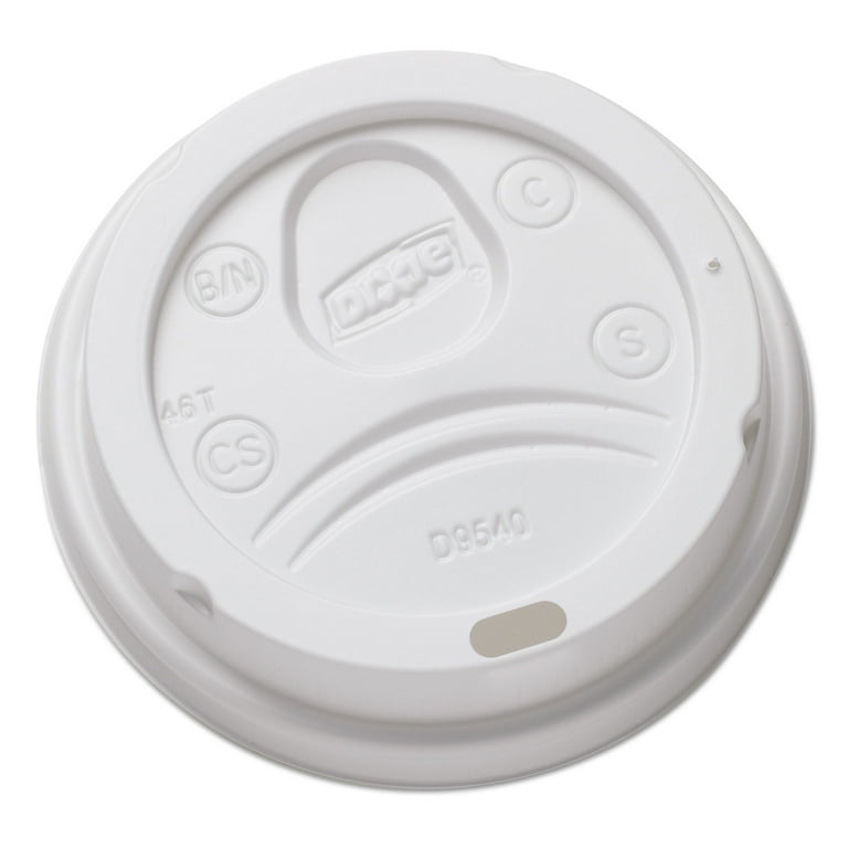 Dixie Small Hot Cup Lids by GP Pro - Dome - Plastic - 100 Lids/Pack - 1000 / Carton Dixie Small Hot Cup Lids by GP Pro - Dome - Plastic - 100 Lids/Pack - 1000 / Carton