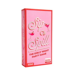Sip or Spill by Relatable, Fun Bachelorette Party Card Game, Includes 200 Cards and Instructions
