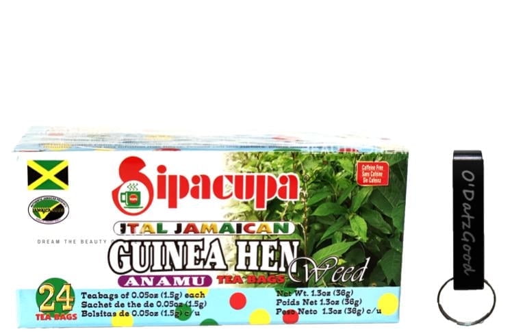 Sipacupa Guinea Hen Tea 24 Tea Bags (36g) Pack of 1 Packaged w/ ODatzGood