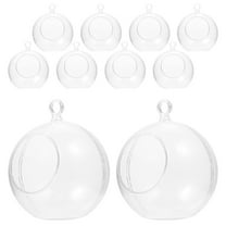 Sipeihong 10 Hanging Tealight Candle Holders Glass Globe Orbs Wedding Party Centerpiece