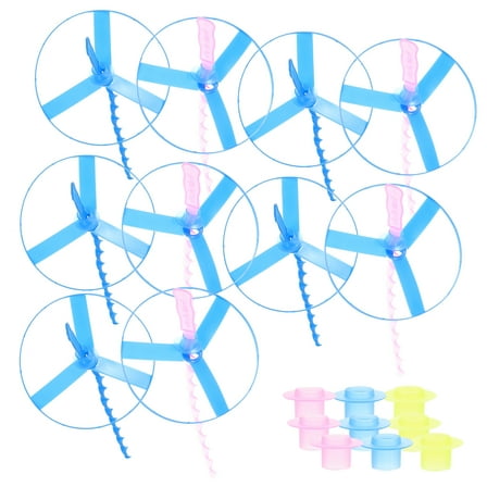 Sipeihong 10Pcs Twisty Flying Saucers Disc Flyer Party Favors