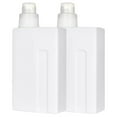 thumbnail image 1 of WASHWEPE Laundry Detergent Bottle Reusable White 2Pcs 9.82X4.48X2.20in, 1 of 1