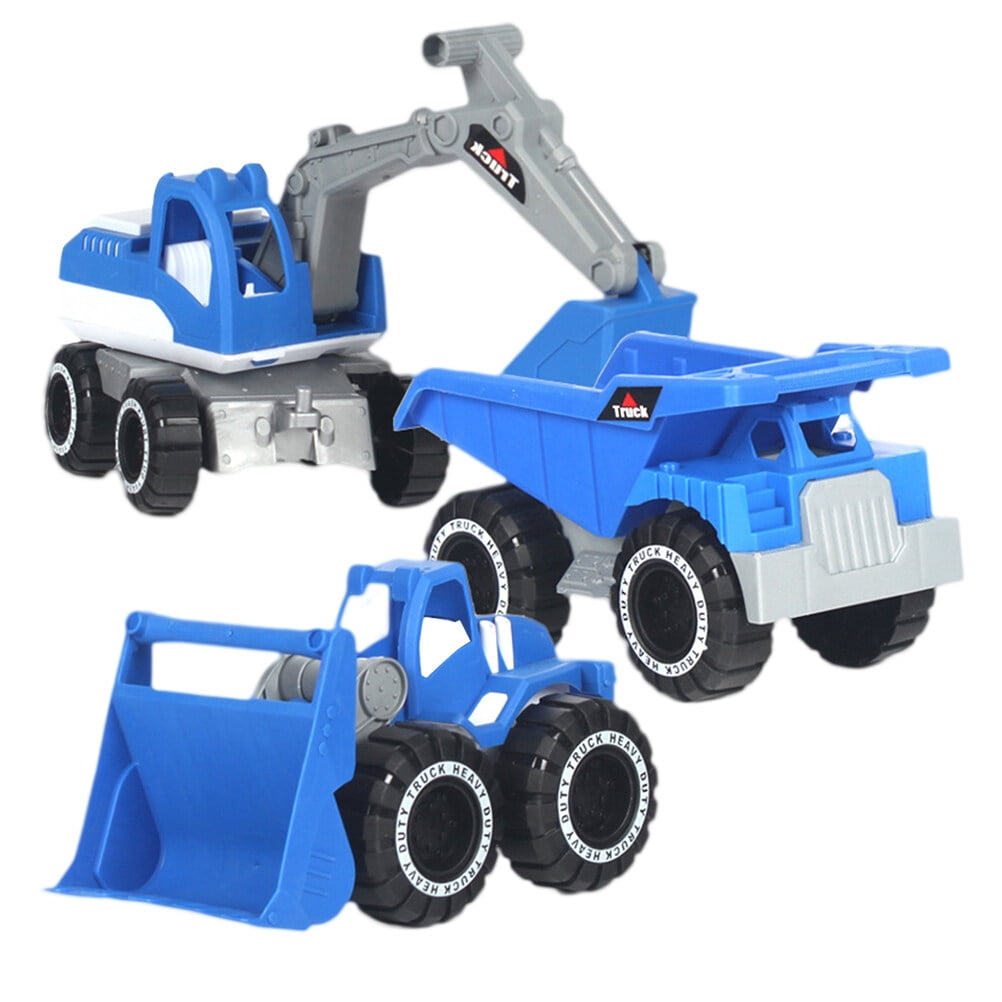 Sipeihong 3pc Beach Car Sand Castle Toy Set (Excavator+Sand Truck ...