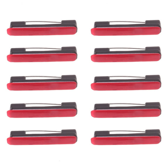 WASHWEPE Safety Worker ID Buckle Brooch Badges 100Pcs with Adhesive Back for Crafting