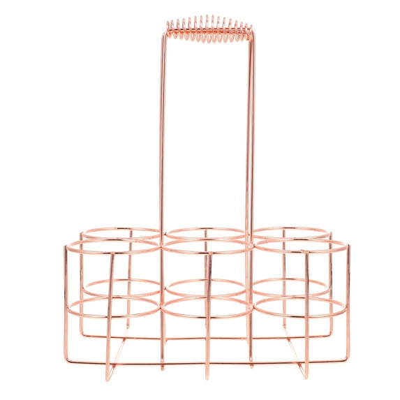 Sipeihong Beer Bottle Carrier Metal Holder Bar Liqueur Beer Rack Basket