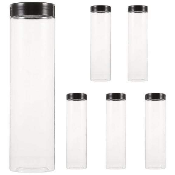 WASHWEPE Practical Beverage Bottles Pet General Users 6Pcs 17x5.8cm