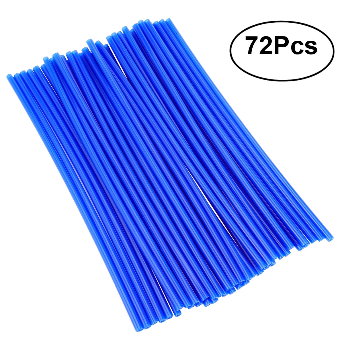 Wheel Rim Wraps Sipeihong Bike Spoke Skin Covers 72pcs Wheel Rim Spoke Wraps Blue ...