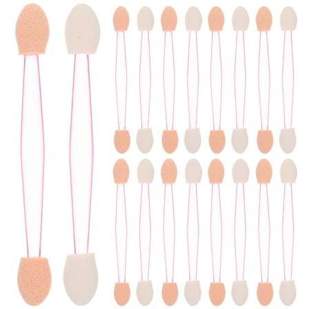 Sipeihong Dual Sided Eye Shadow Brush Sponge Tipped Oval Makeup Tool
