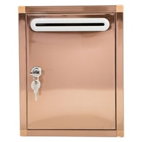 Sipeihong Magnetic Locking Wall Mounted Mailbox with Drop Slot