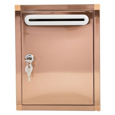 Sipeihong Magnetic Locking Wall Mounted Mailbox with Drop Slot