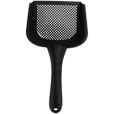 Sipeihong POPETPOP Kitten Cat Sand Waste Scooper Litter Scoop Clean Tool Black