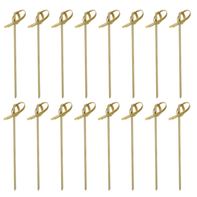 Sipeihong Party 200pcs Bamboo Knot Picks Restaurant Fruit Picks Home