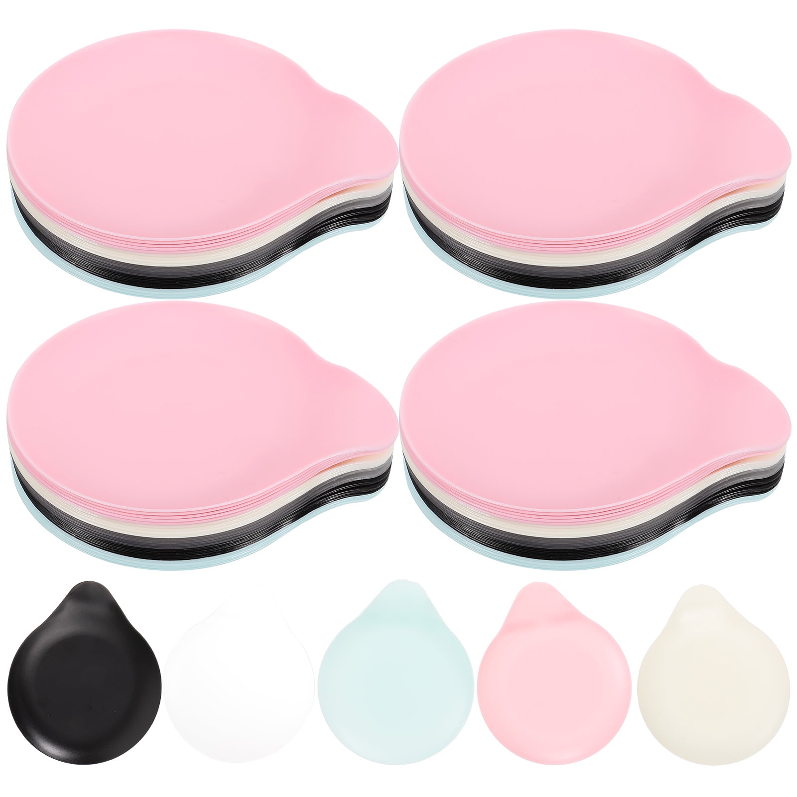 Sipeihong Party 50pcs Disposable Dessert Plates Multiuse Cake Dessert