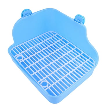 Sipeihong Small Bunny Litter Box for Training Rabbit, Guinea, Ferret, Chinchilla