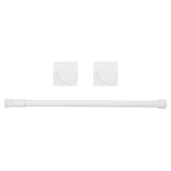 Sipeihong Sturdy Tension Pole Telescopic Rod for Bedroom Organization - White