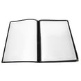 thumbnail image 1 of Sipeihong Transparent Menu Covers A4 Size - Restaurant Kitchen Supplies - 4 Pages, 1 of 10