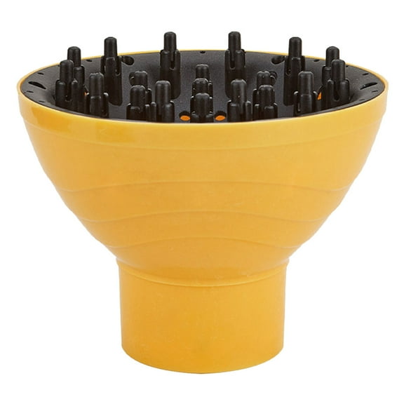 Sipeihong Universal Hair Diffuser for Curly or Wavy Hair - Yellow