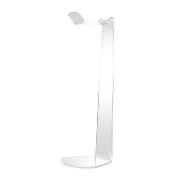 Sipeihong Universal Headphone Hold Stand Desktop Hanger Hook Acrylic Headset Shelf Rack Earphones Rack (Transparent)