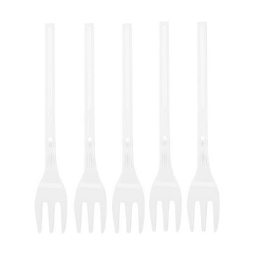 Sipeihong children forks 100pcs Cake Forks Children's Forks Disposable Plastic Forks for Birthday Party Supplies Tableware