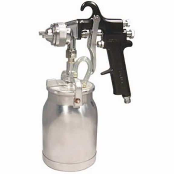 Siphon Feed Spray Gun With 1-Quart Aluminum Cup And 1.8 mm Nozzle