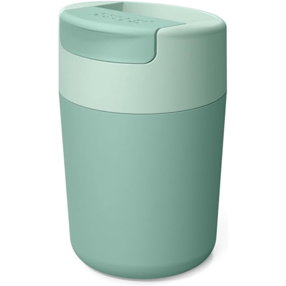 Sipp Travel Coffee Mug with Flip-top Cap - 340 ml (12 fl. oz) - Green