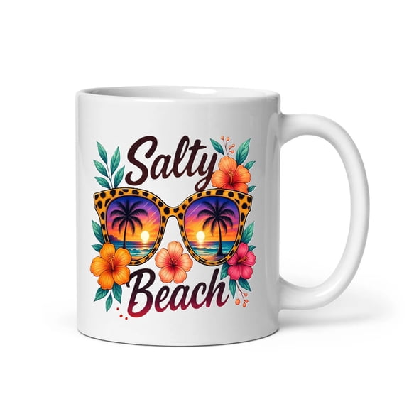 Sippin’ Sunshine Summer Mug – Cute Coffee Cup for Beach Vibes and Sunny Mornings (2)