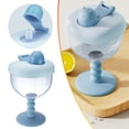 thumbnail image 1 of Sippy Cup With Lid，6oz Featuring A Creative Goblet Design And A Secure Leak Proof Lid to Helps Cultivate Drinking Habits，1PC （Green）, 1 of 9