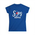 thumbnail image 1 of Sips Happen T Shirt, 1 of 3