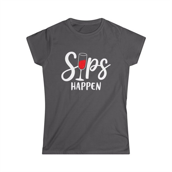 Sips Happen T Shirt