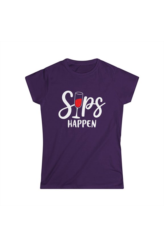 Sips Happen T Shirt