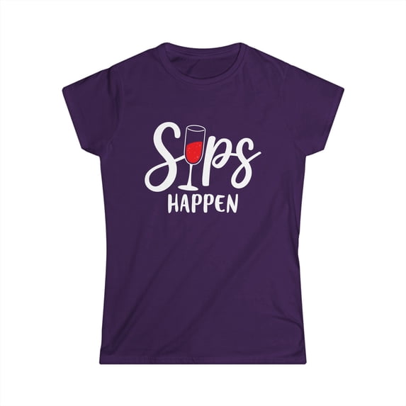 Sips Happen T Shirt